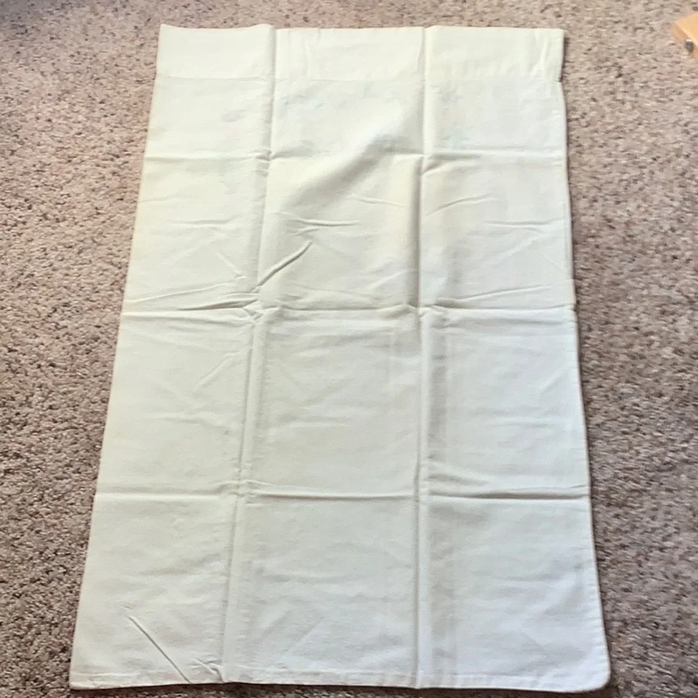 Vintage Embroidered Floral Pillowcase Set of 2
